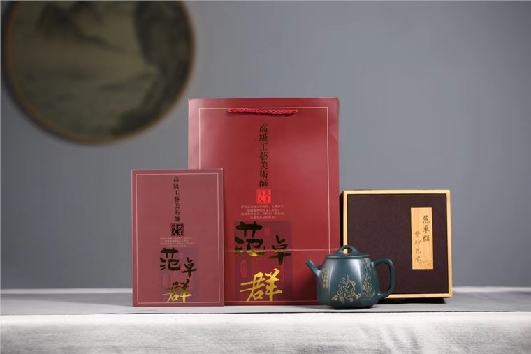 范卓群作品 六方石瓢图片