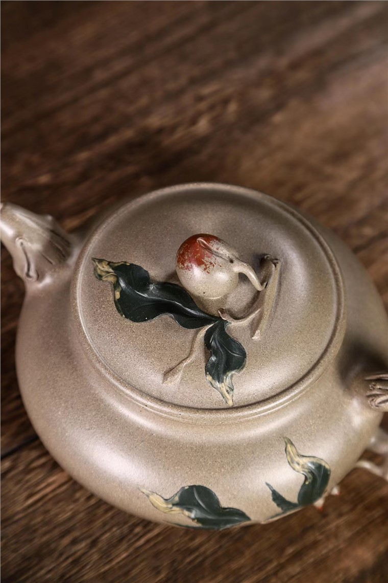 潘国芳作品 寿桃仿古图片