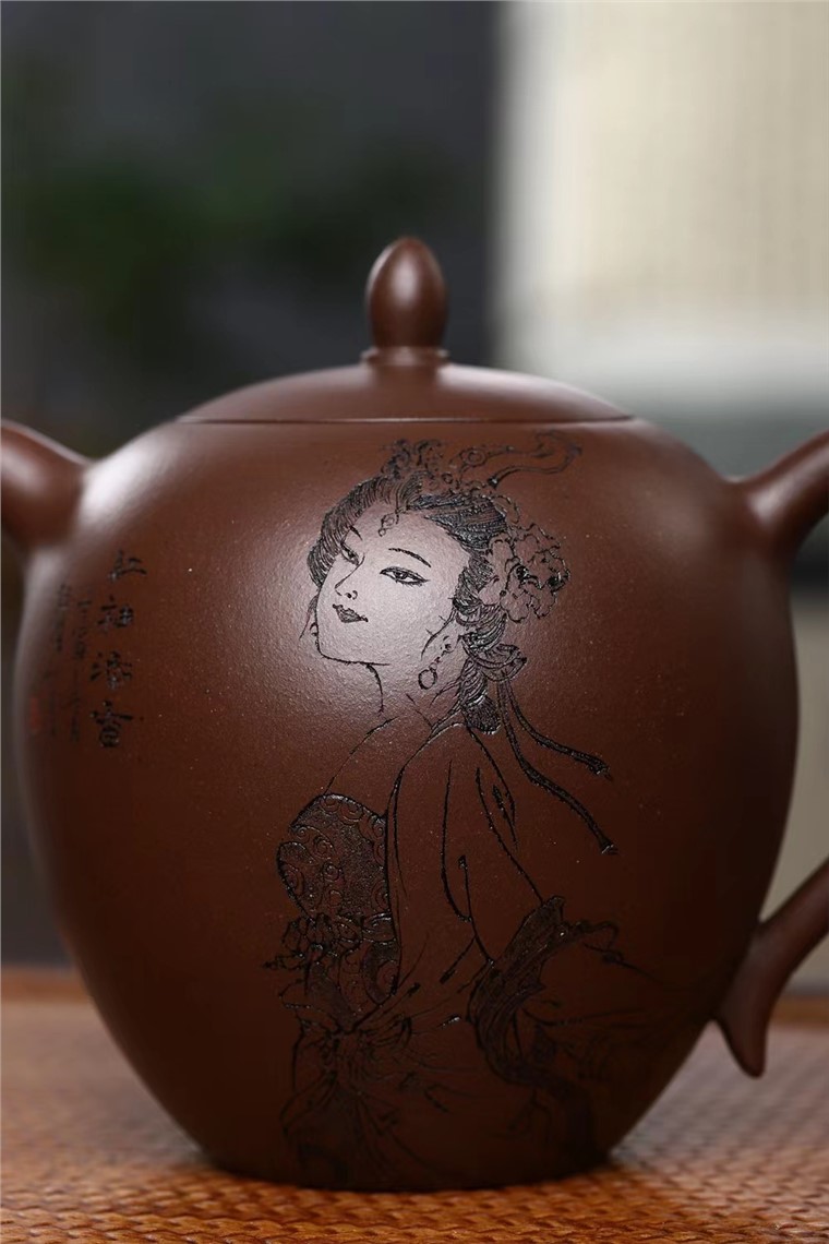 钱云娇作品 美人肩图片
