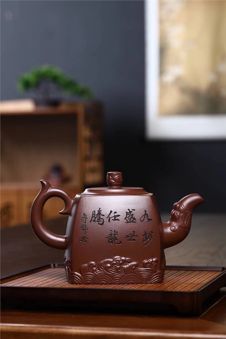 范锡军作品 四方神龙图片