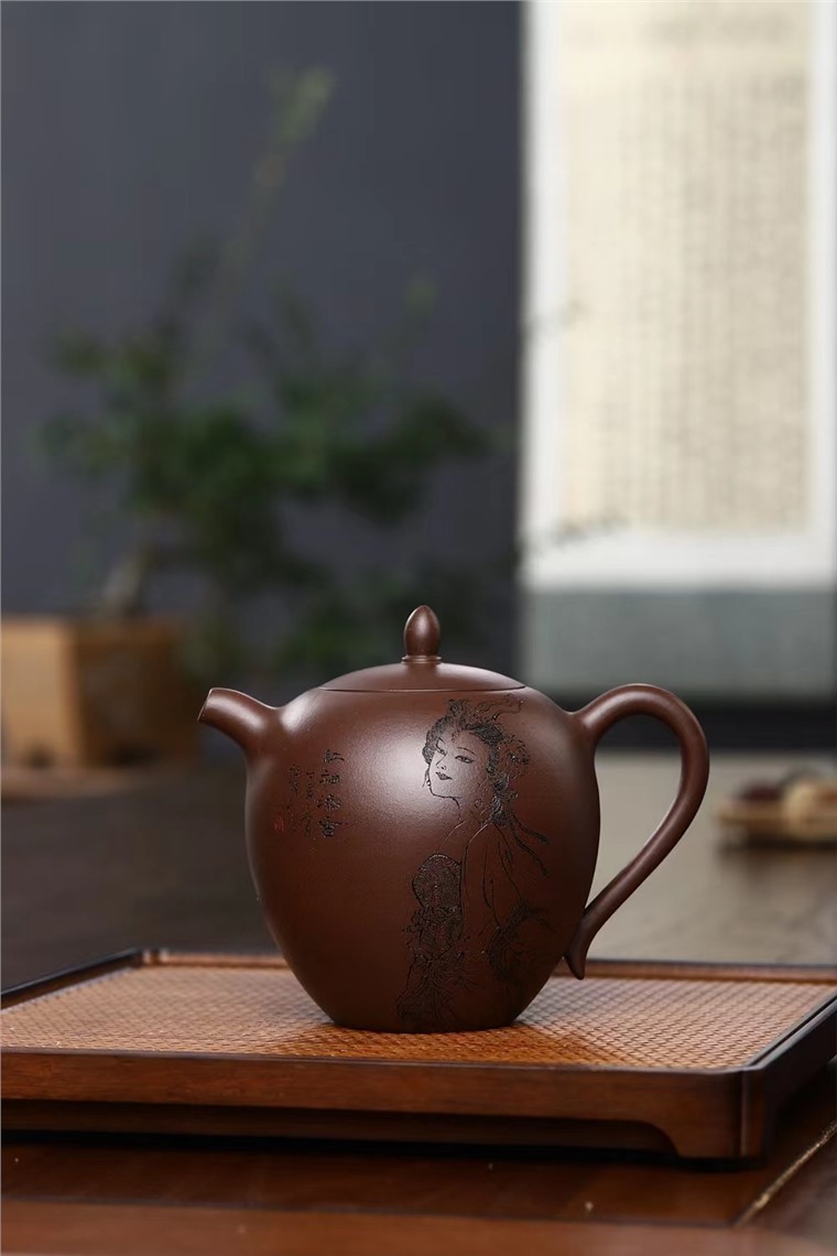 钱云娇作品 美人肩图片