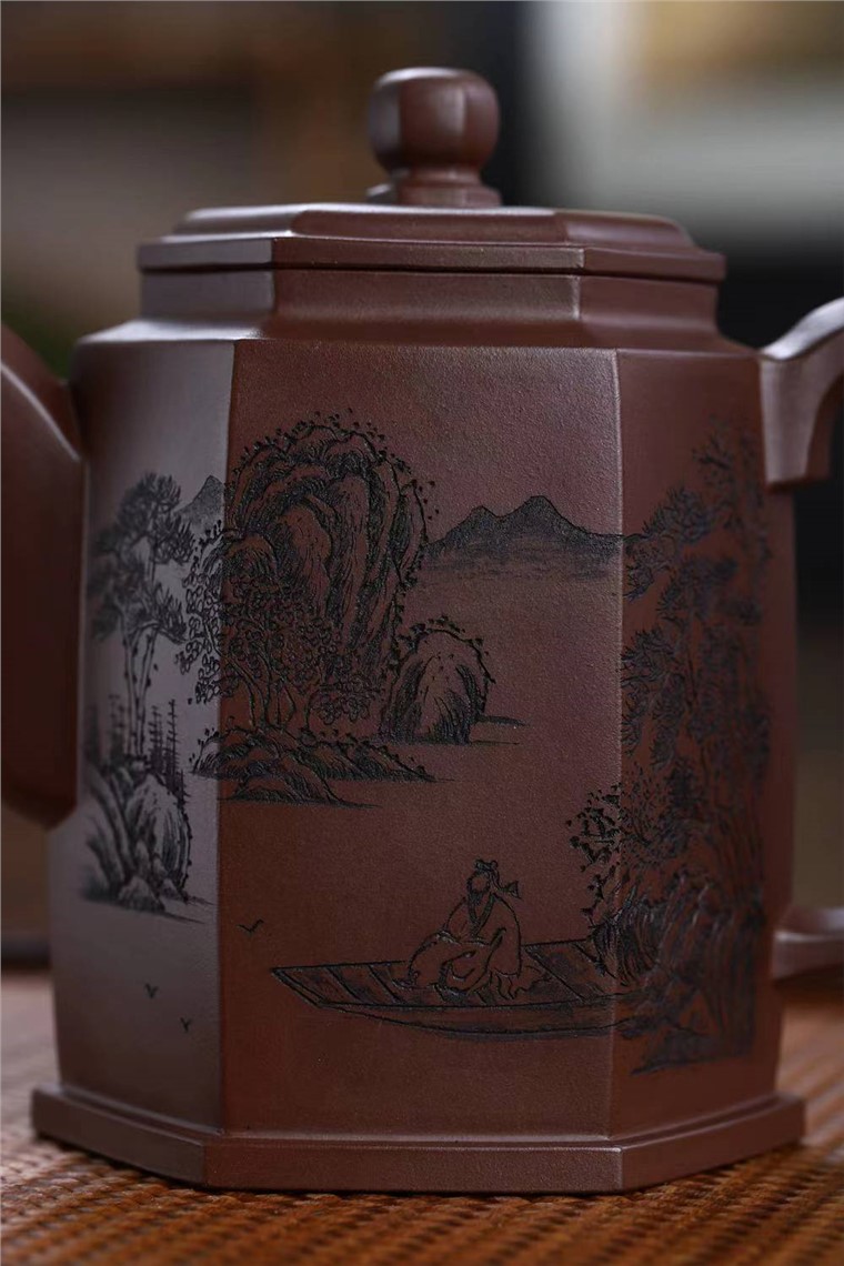 范建新作品 六方井泉图片