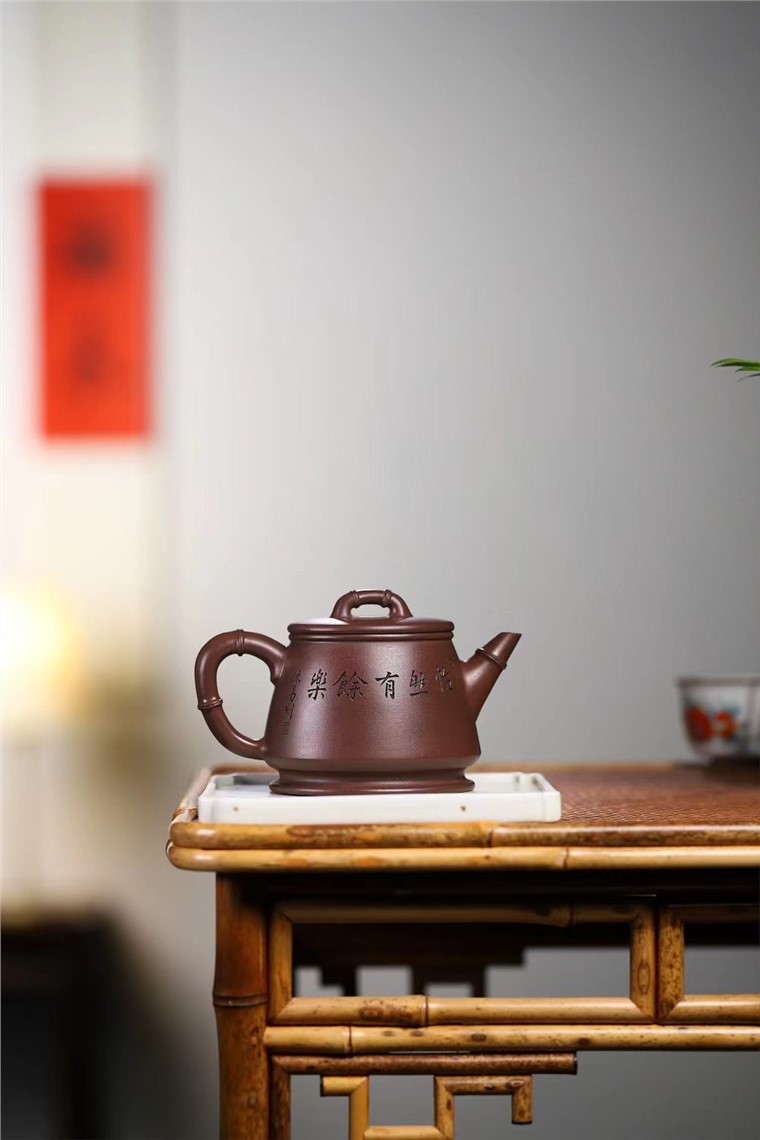 余立平作品 竹节石瓢图片