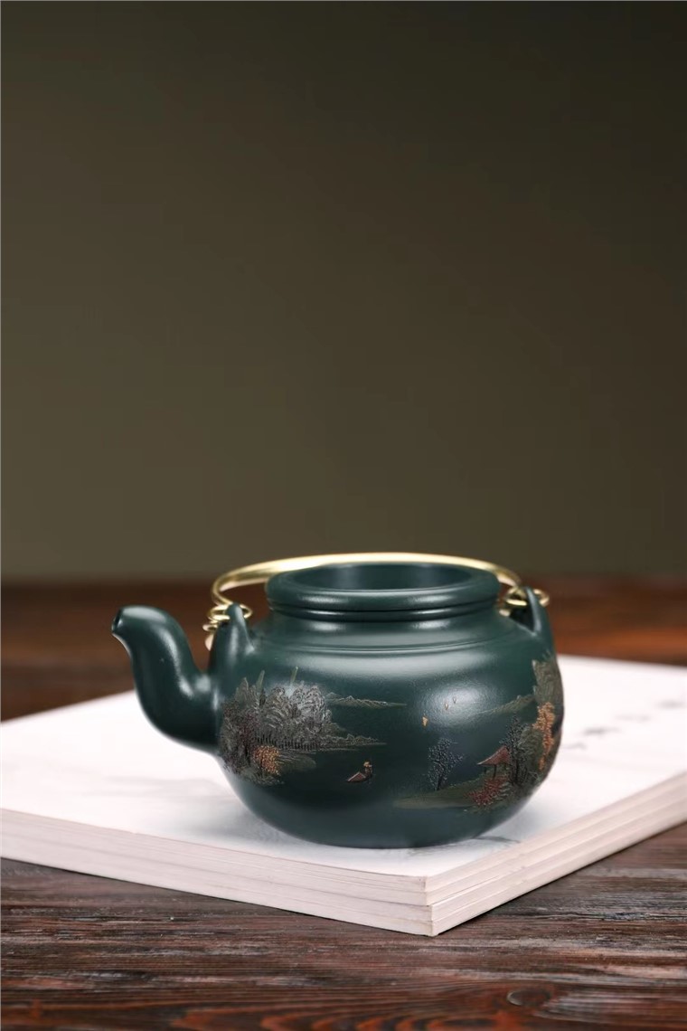施昌作品 蛋包提梁图片