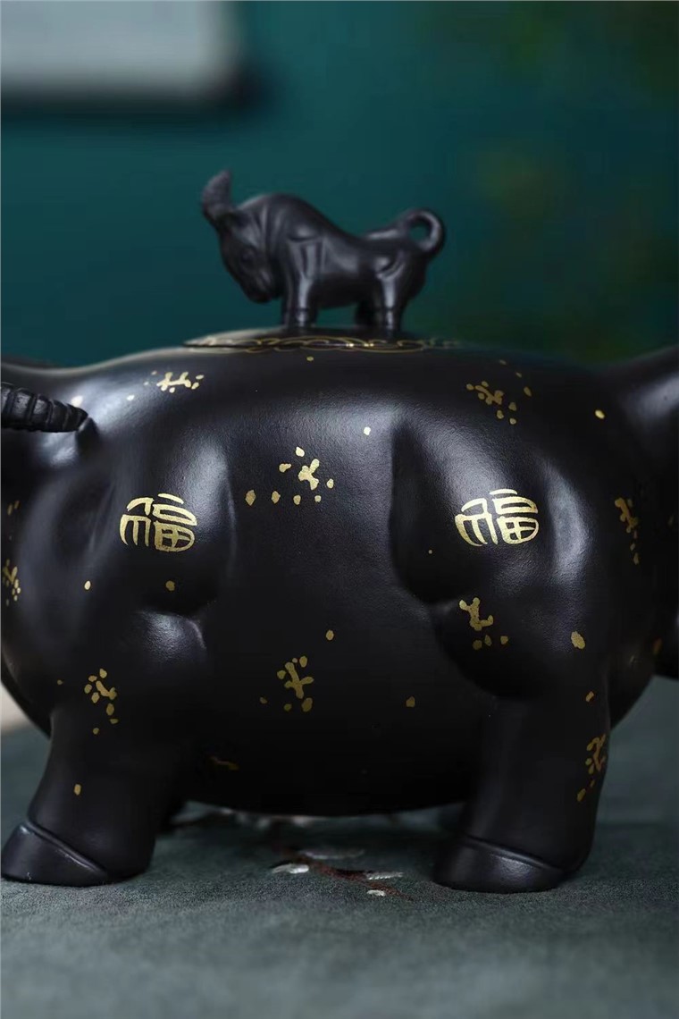 沈建军作品 牛气冲天图片