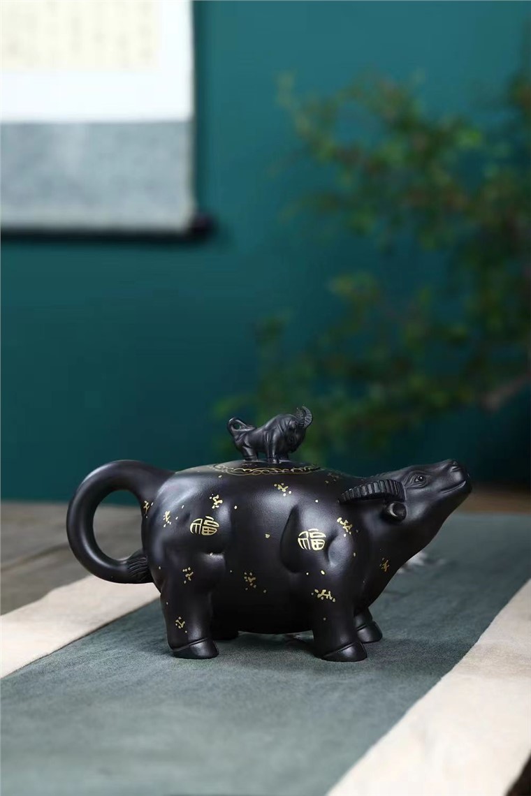 沈建军作品 牛气冲天图片