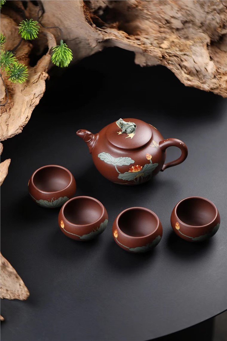 汪叶作品 荷塘清趣套组图片
