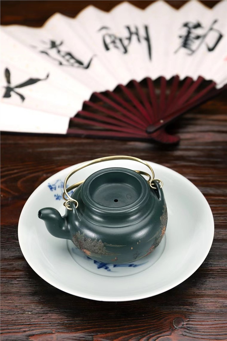 施昌作品 蛋包提梁图片