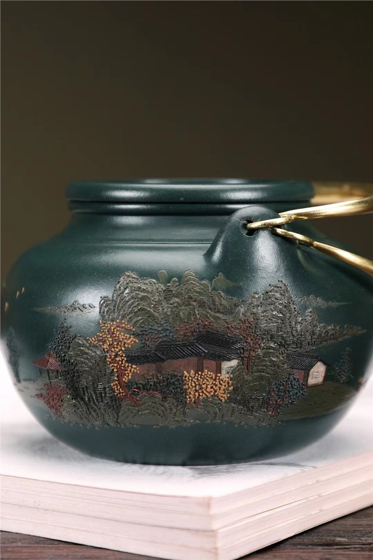 施昌作品 蛋包提梁图片