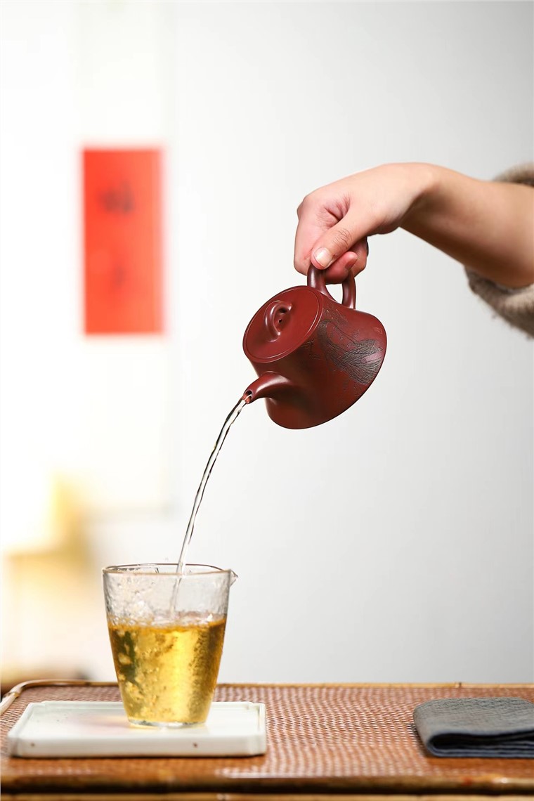 吴小楣作品 清风壶