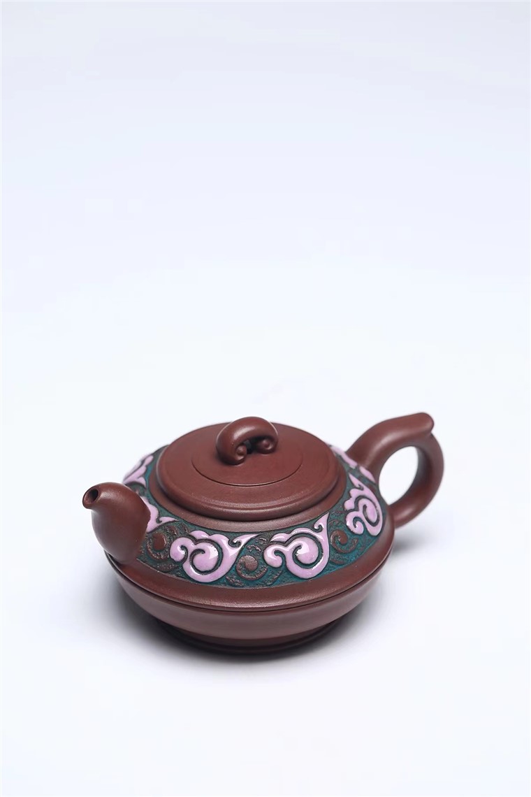 邱玉林作品 祥云壶