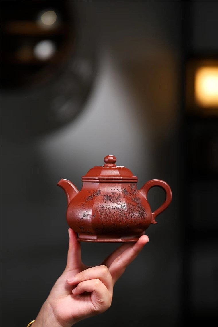 袁伟新作品 八方潘壶图片