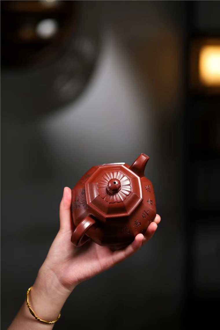 袁伟新作品 八方潘壶图片