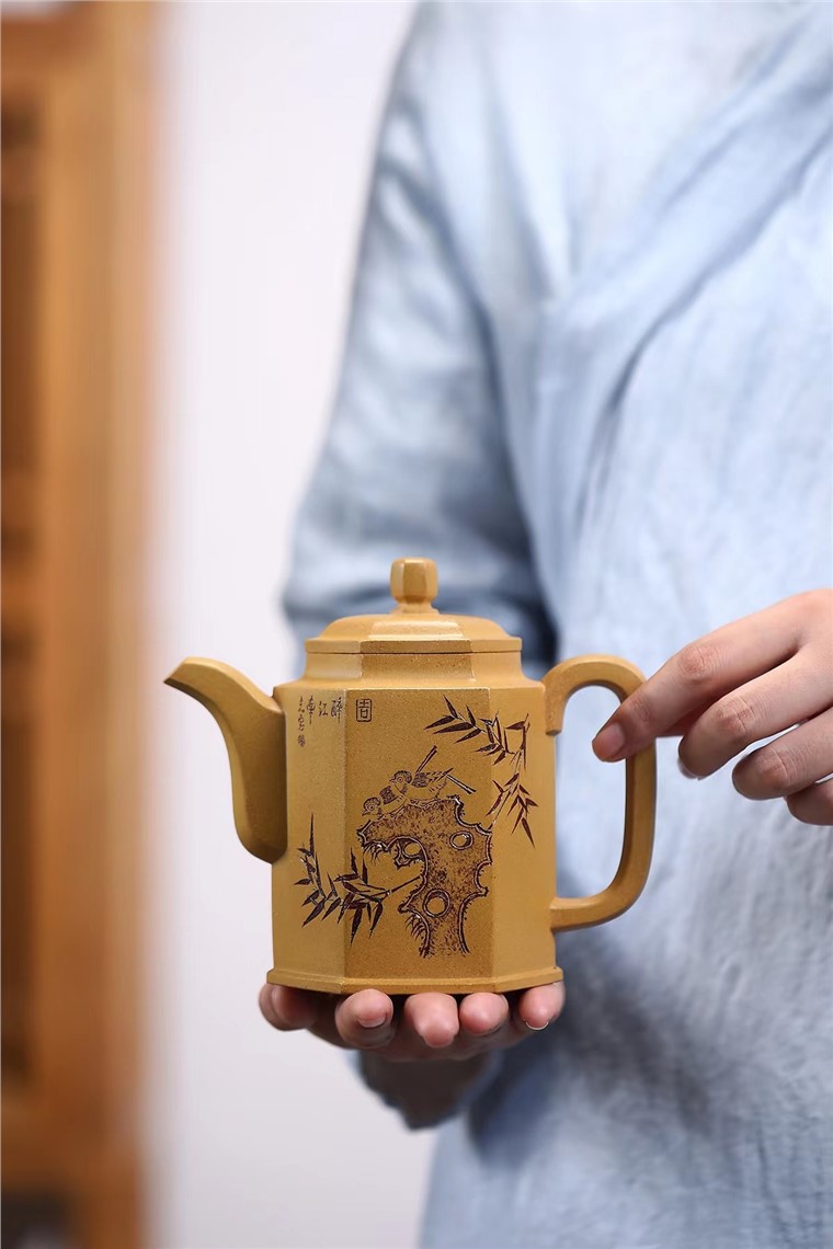 刘军作品 六方金钟图片