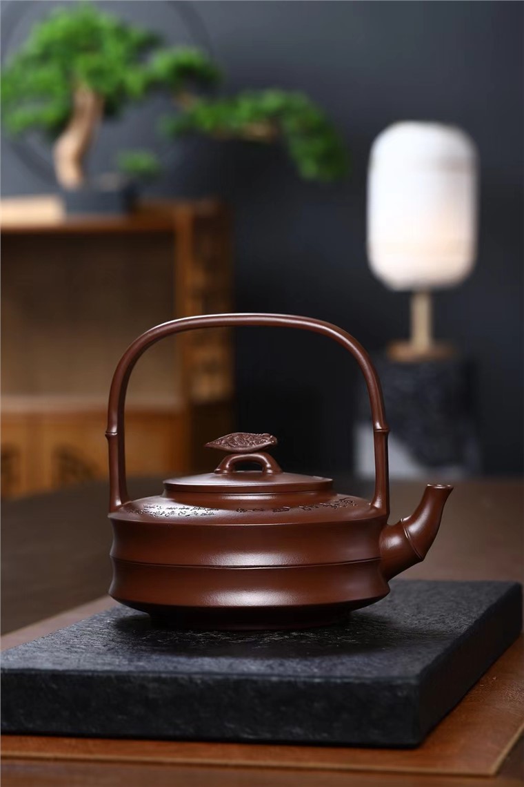 范永芳作品 知足提梁图片