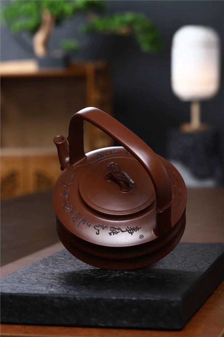 范永芳作品 知足提梁图片