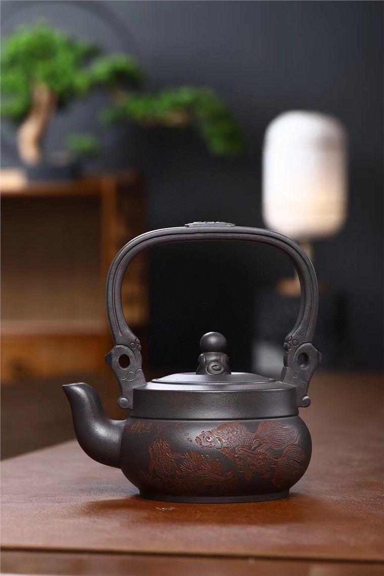 范永芳作品 龙韵提梁图片