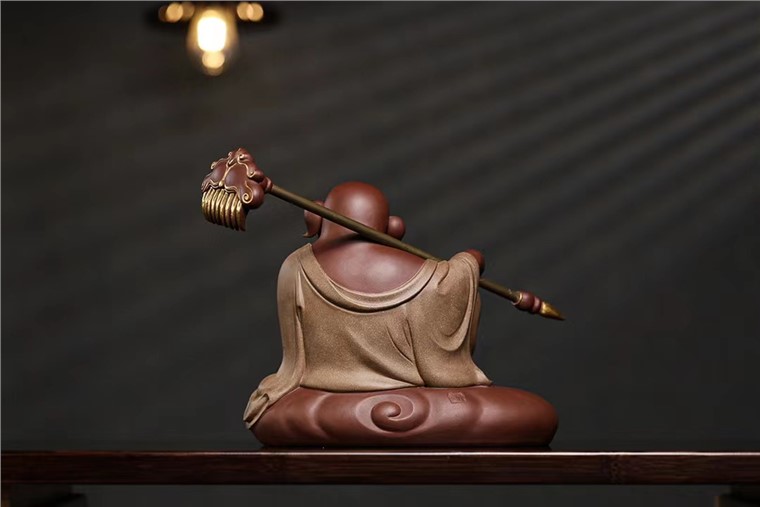 荀少华作品 天蓬送福