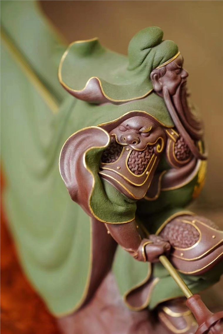 荀少华作品 关公·威震八方
