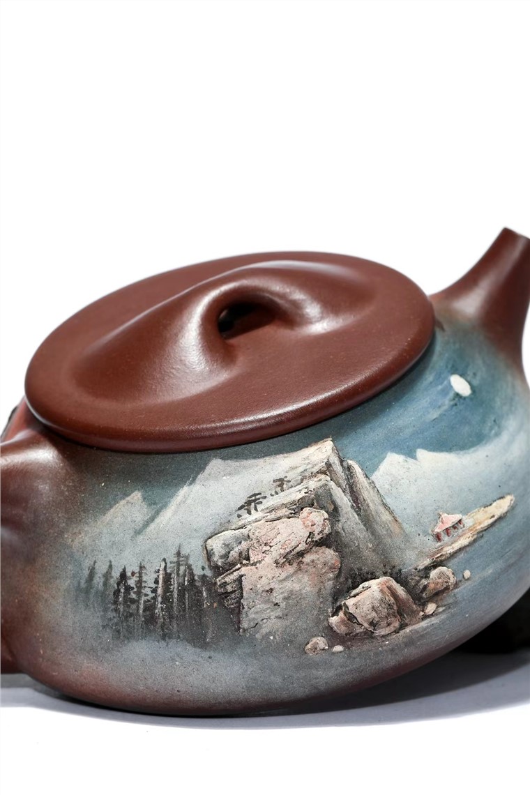 杜益君作品 景舟石瓢图片