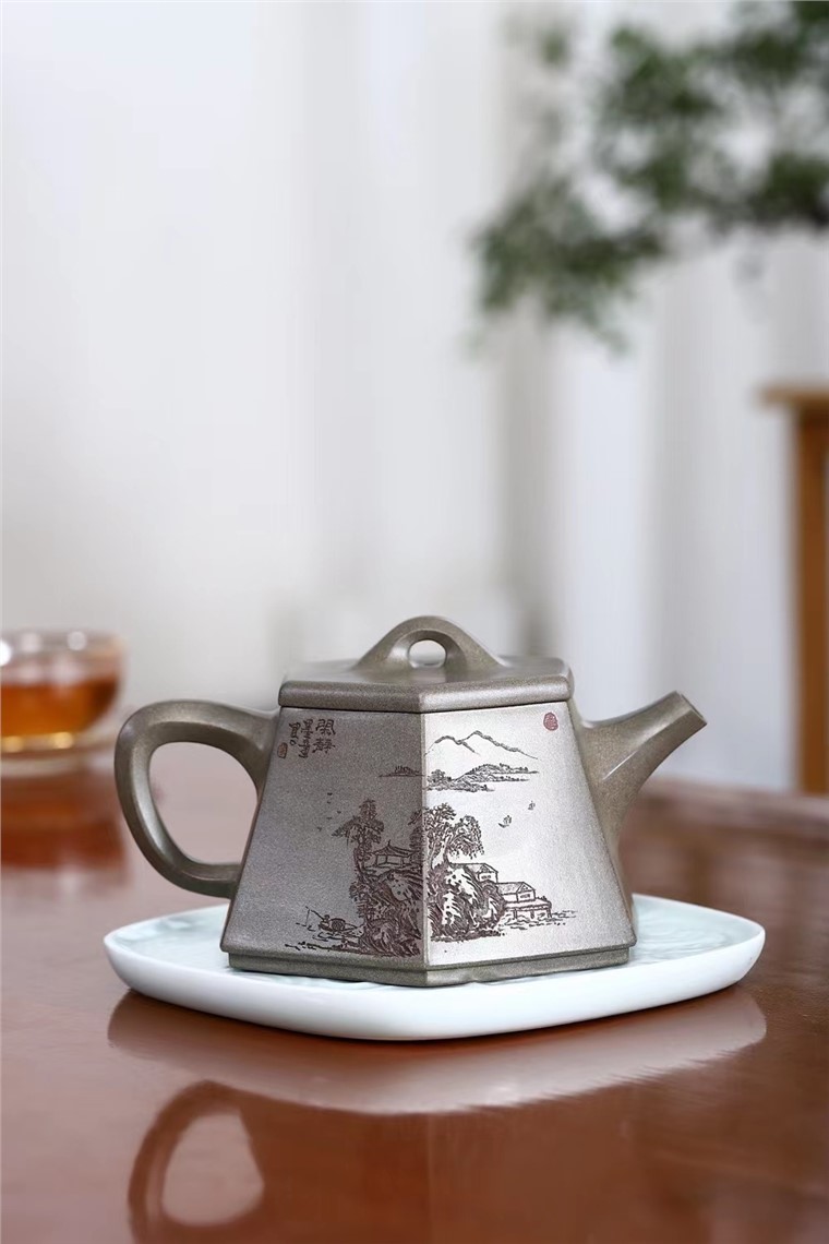 范永芳作品 六方高瓢图片