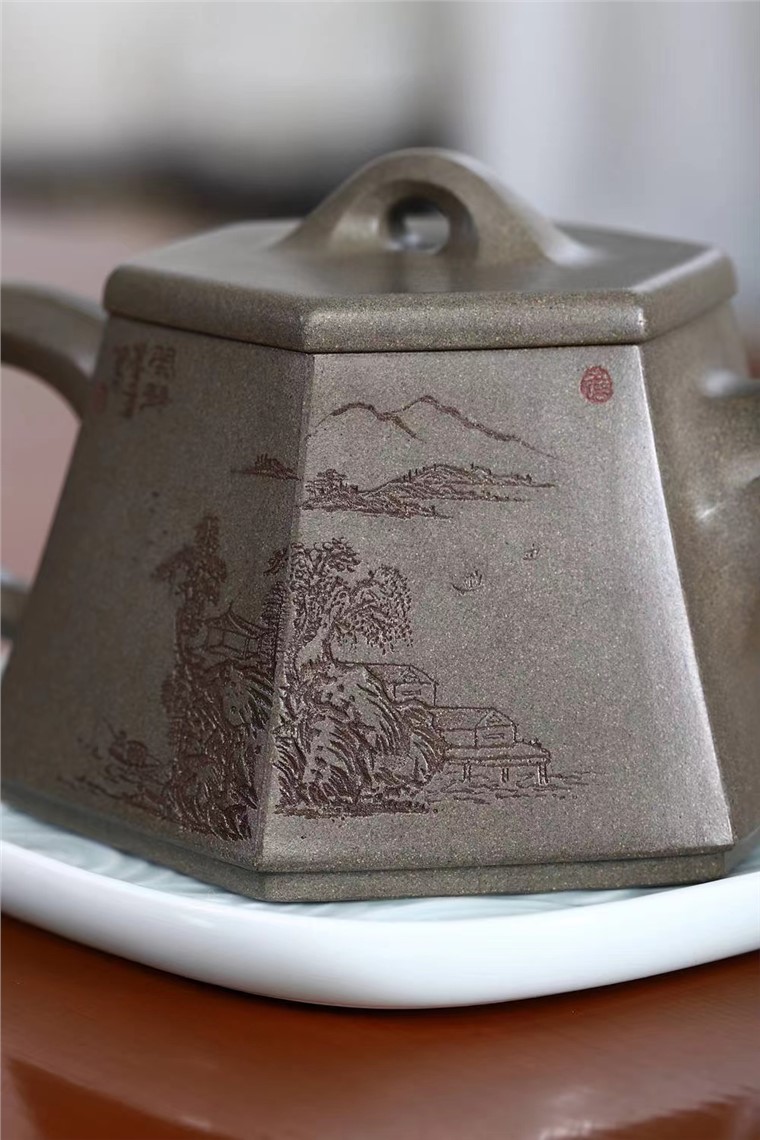 范永芳作品 六方高瓢图片