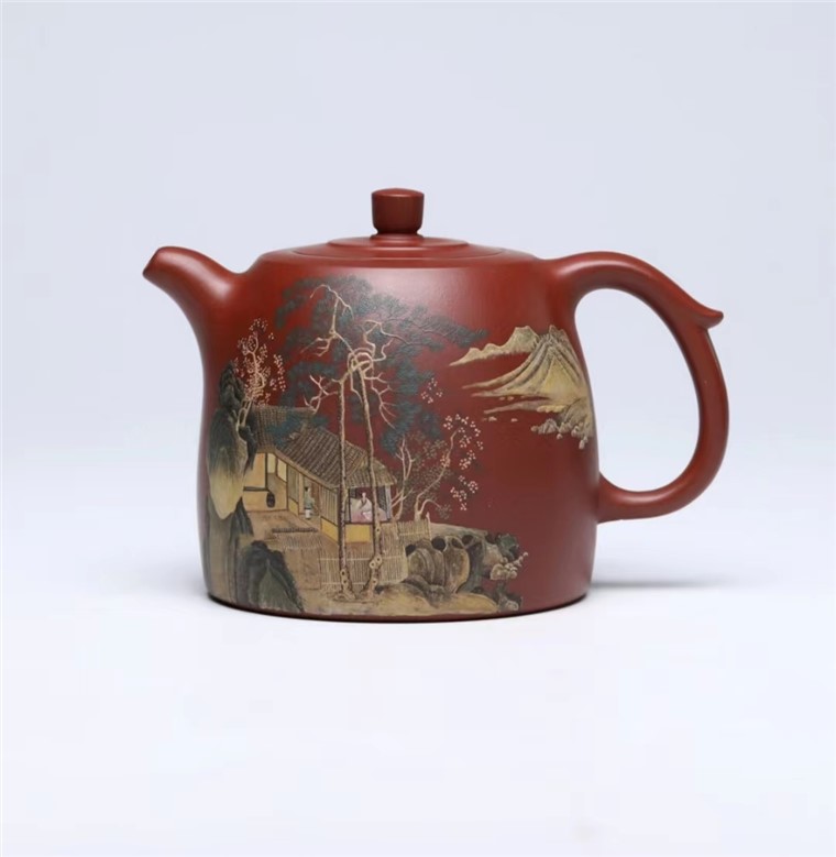 杜益君作品 井栏图片