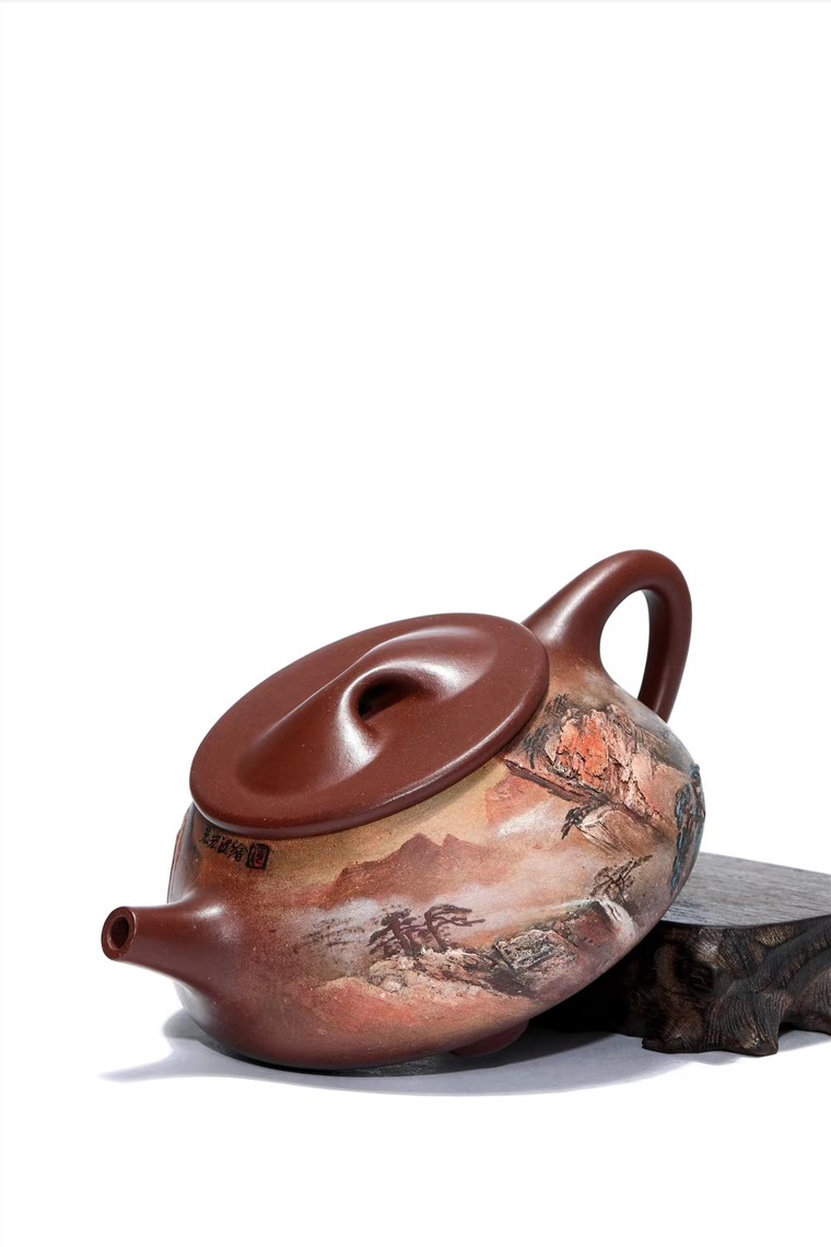 杜益君作品 景舟石瓢图片