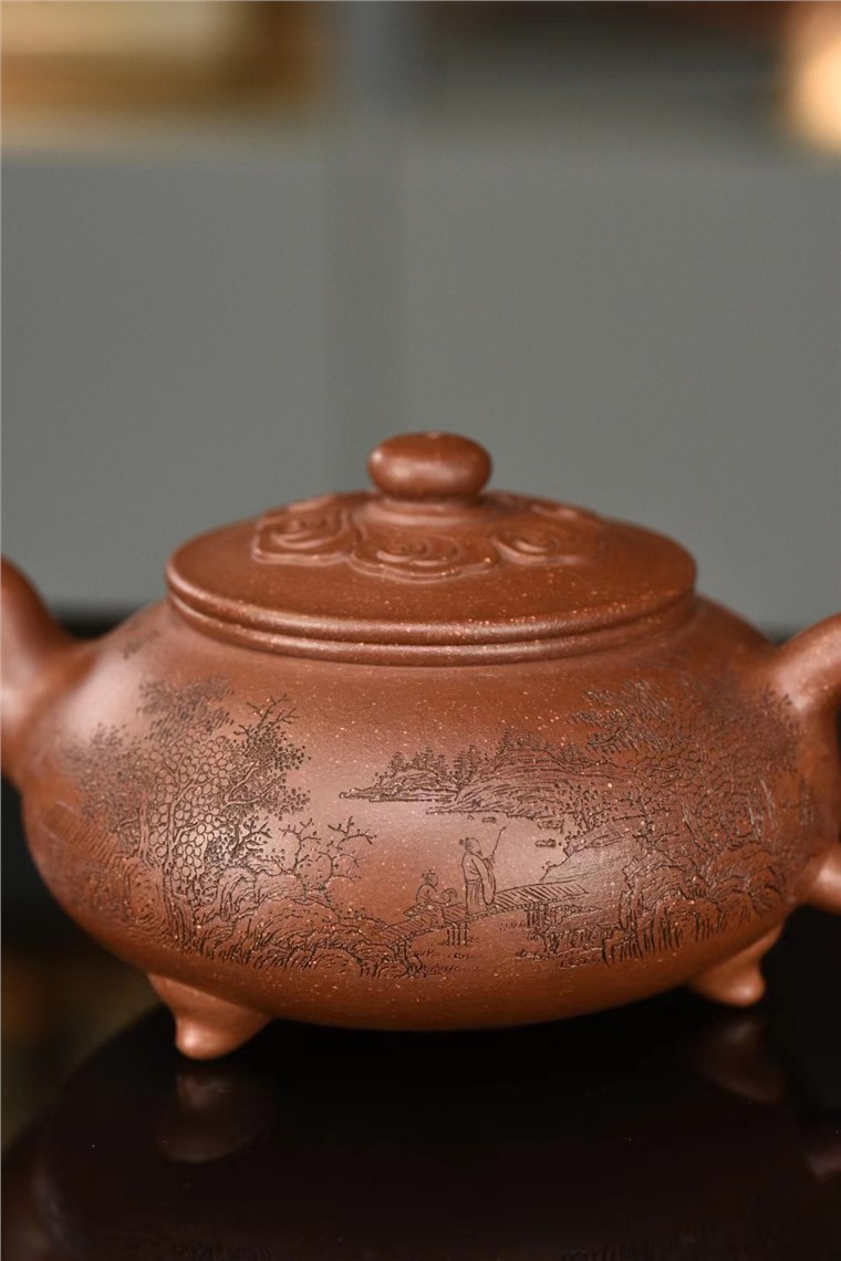 袁德波作品 三足如意图片