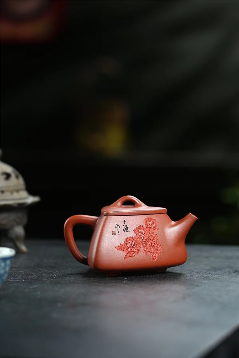 邱爽作品 三角石瓢图片