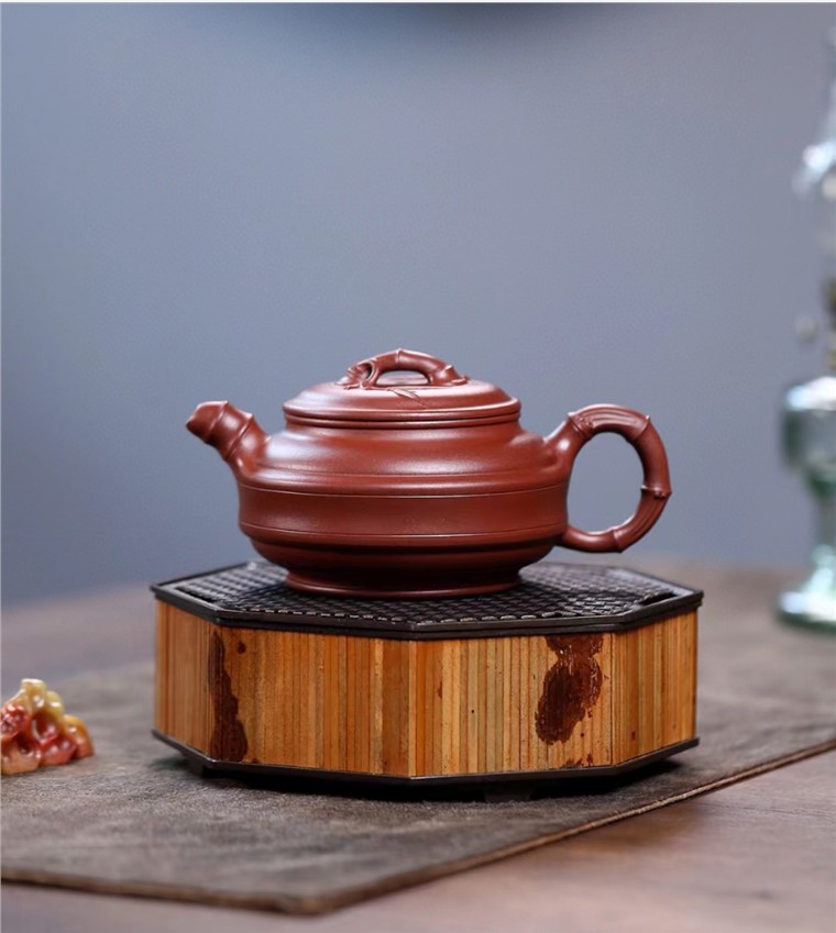 汪叶作品 双线竹鼓图片