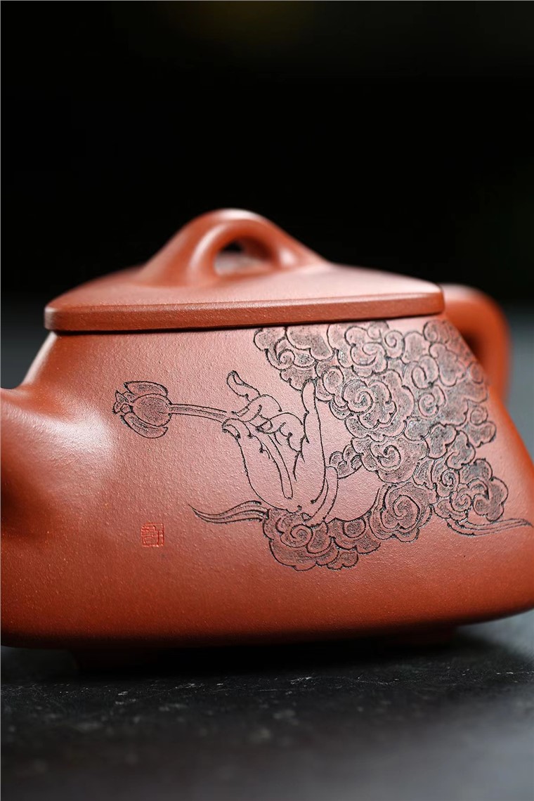 邱爽作品 三角石瓢图片