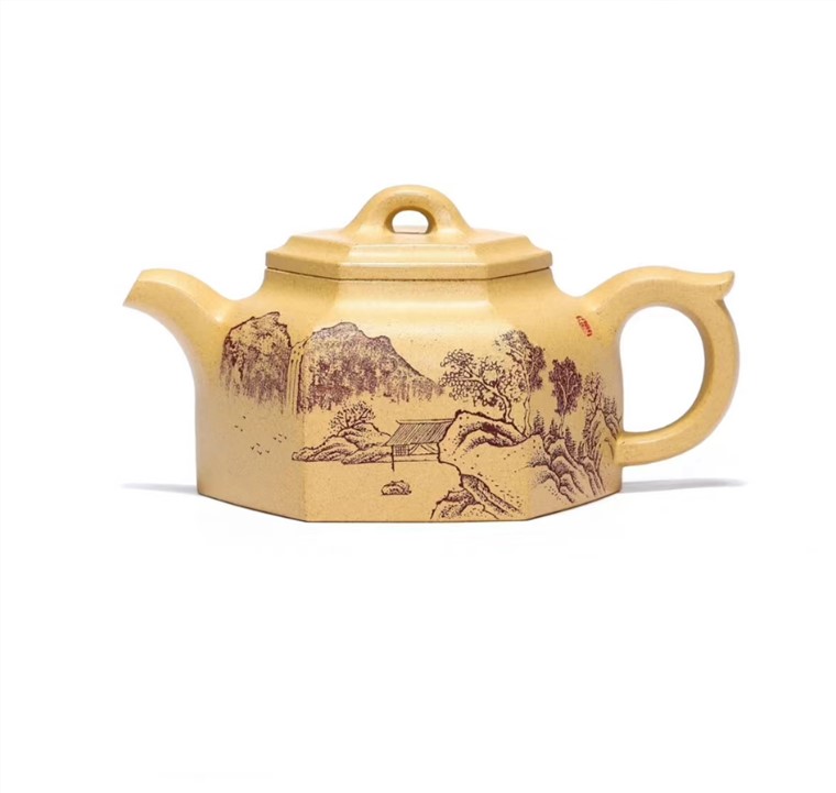 鲁新华作品 六方华亭图片
