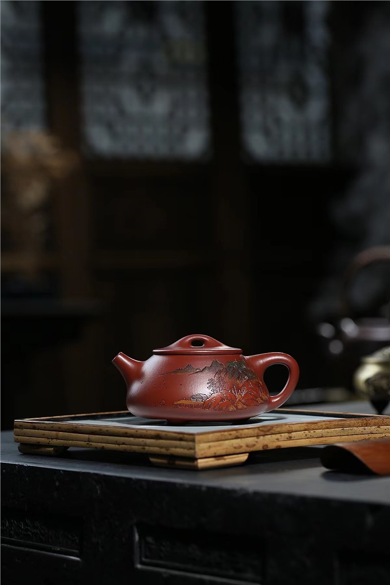 戚志君作品 景舟石瓢图片