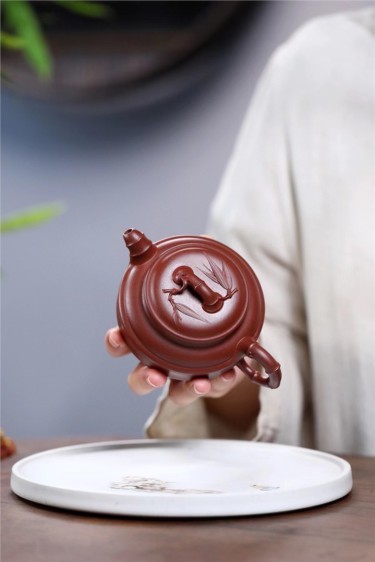汪叶作品 双线竹鼓图片