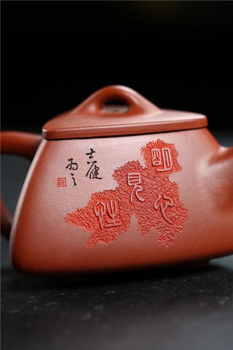 邱爽作品 三角石瓢图片