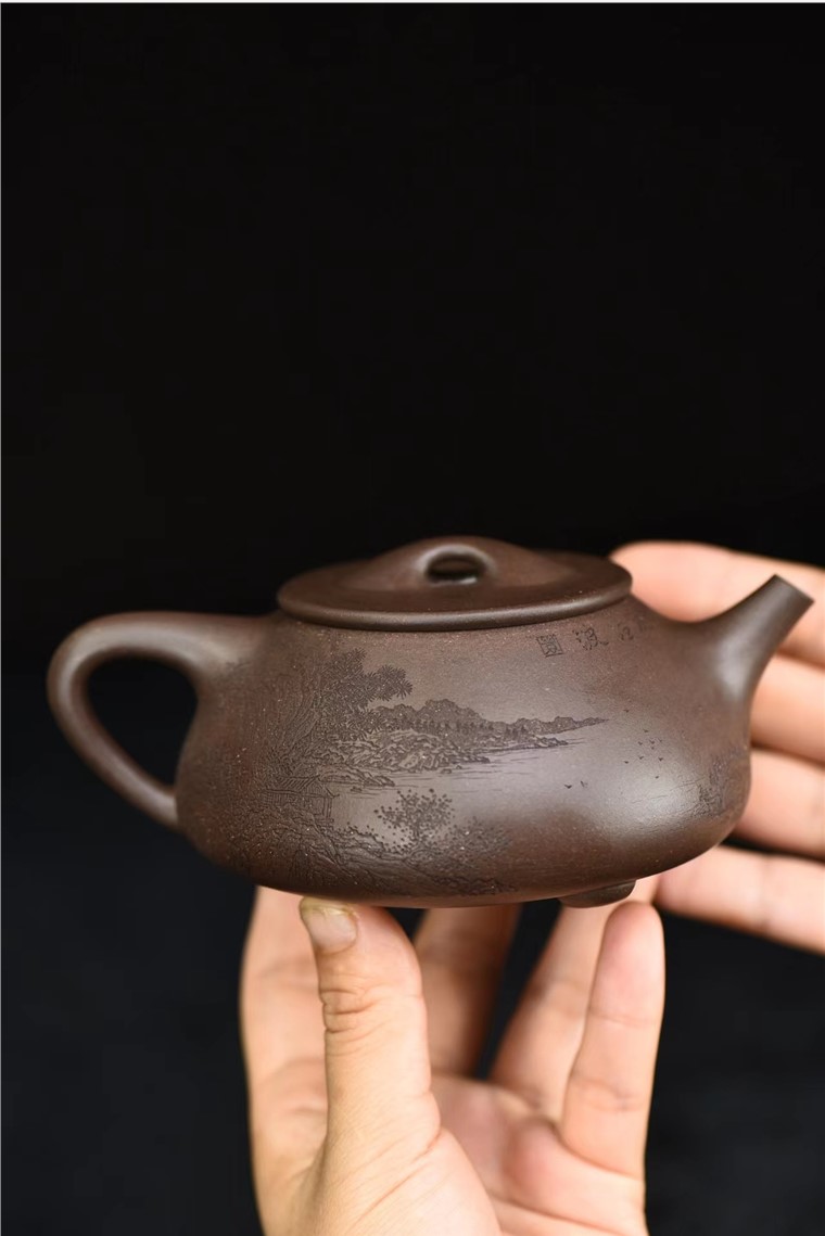 袁德波作品 景舟石瓢图片