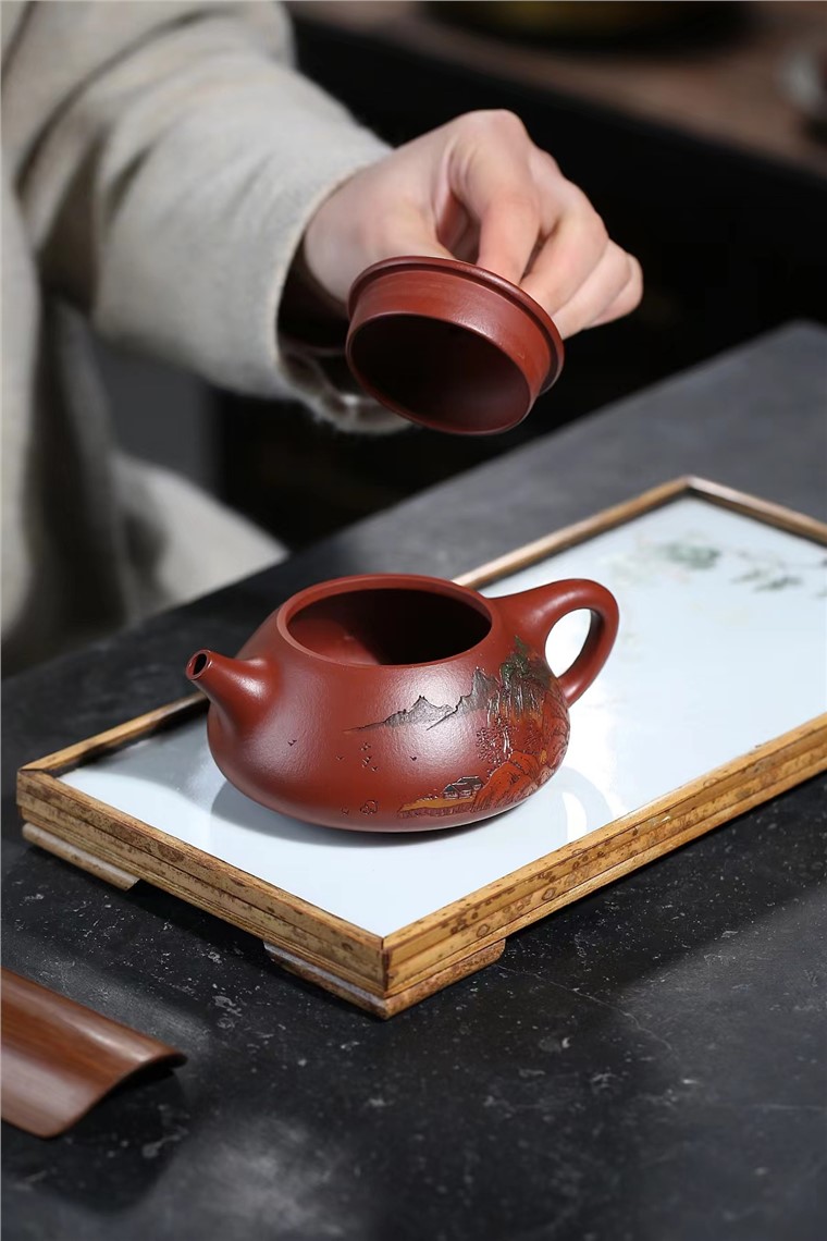 戚志君作品 景舟石瓢图片