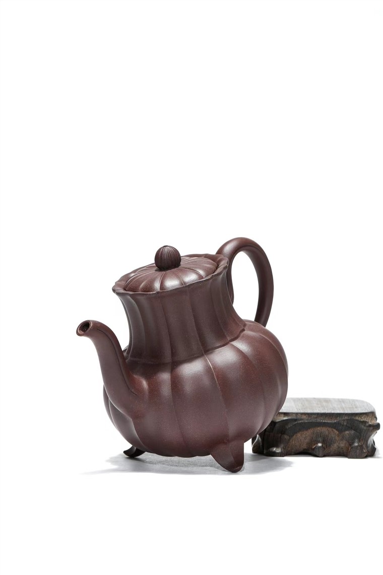 刘蓉萍作品 筋纹三足鼎图片