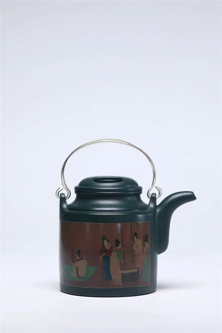 李玮作品 洋桶·捣练图图片
