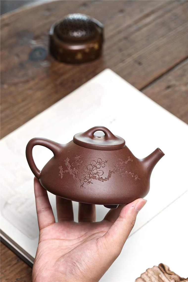 李铭作品 石瓢壶图片