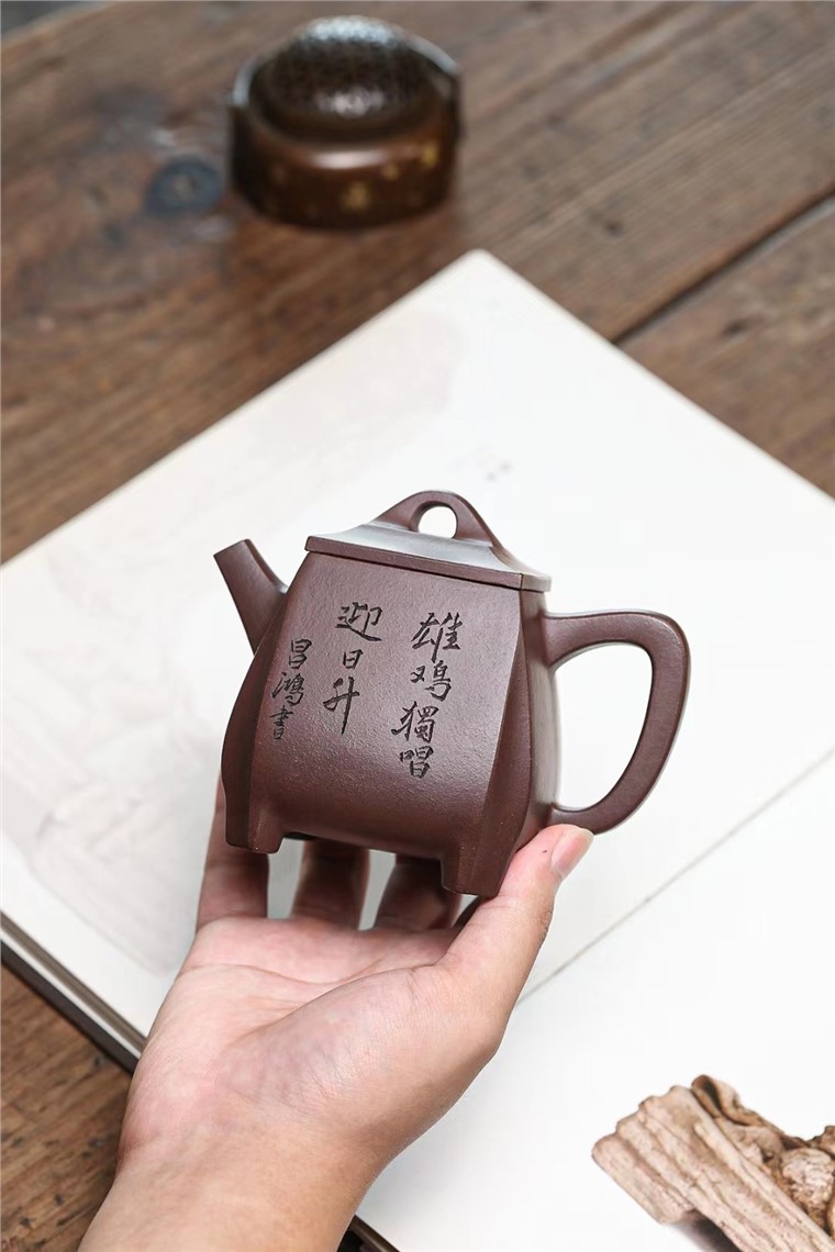 李铭作品 高石瓢壶图片
