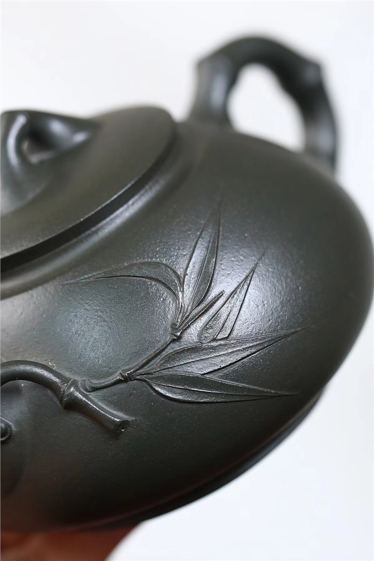骆耀明作品 竹节石瓢图片