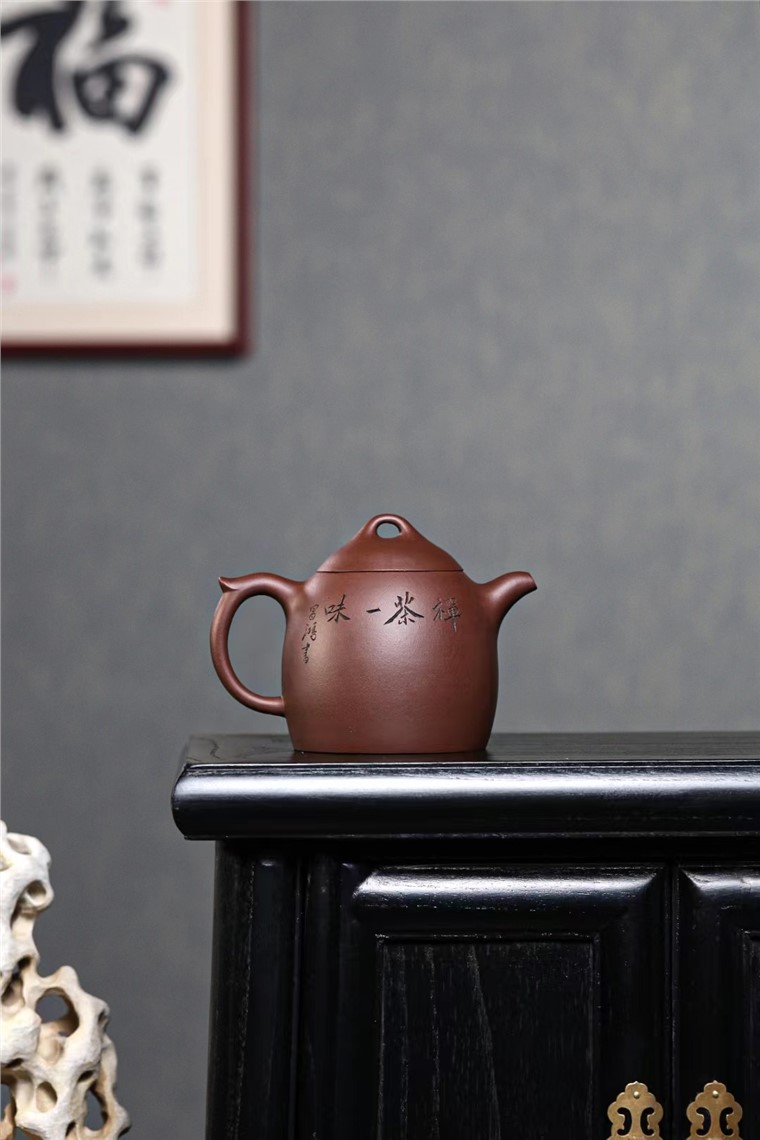 李铭作品 秦权壶图片