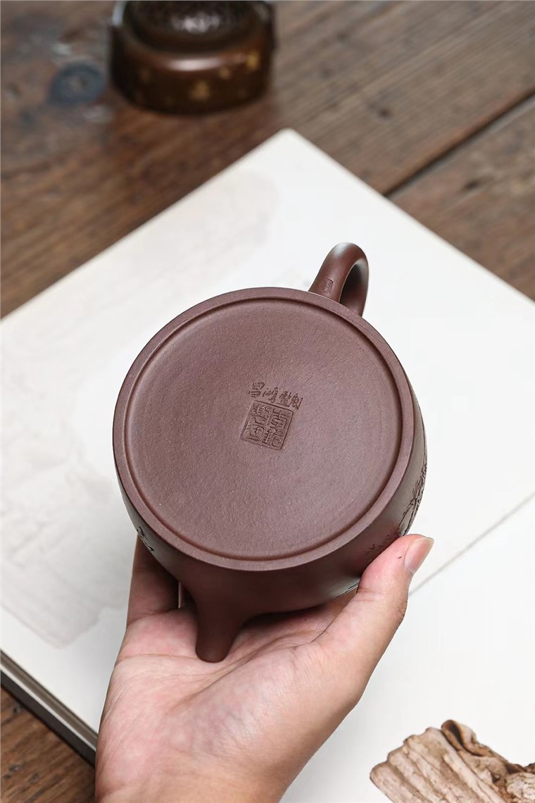 李铭作品 仿古井栏壶