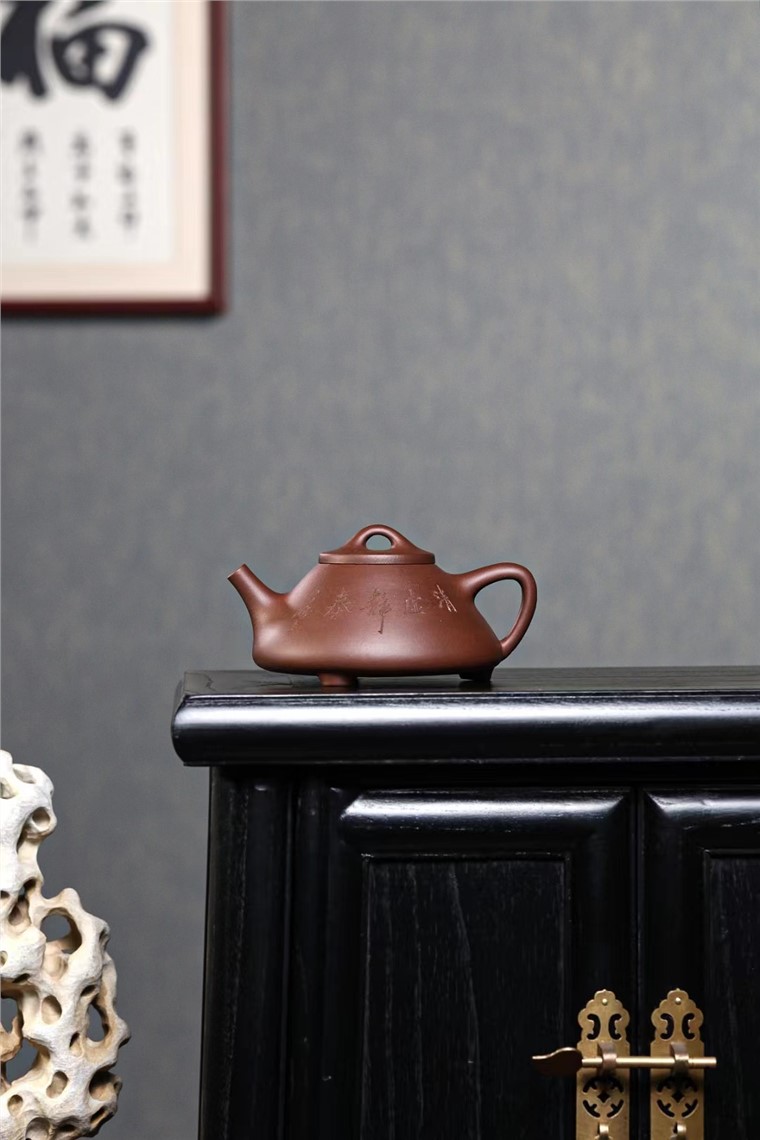 李铭作品 石瓢壶图片