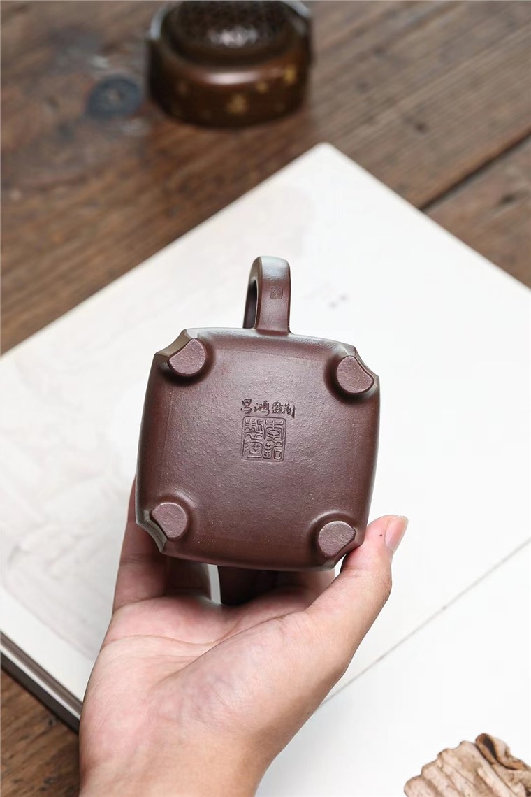 李铭作品 高石瓢壶