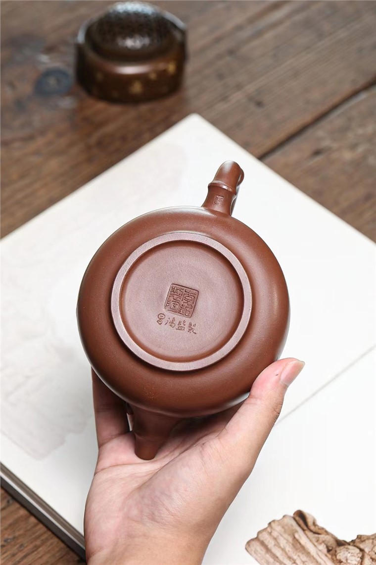 李铭作品 高竹韵壶