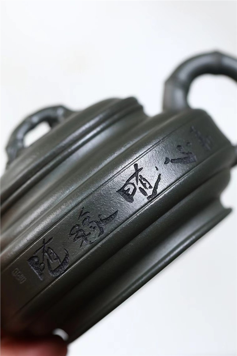 骆耀明作品 双线竹鼓图片