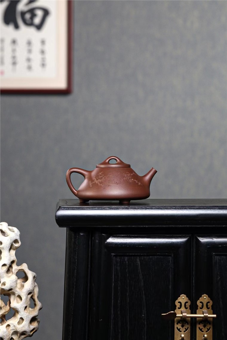 李铭作品 石瓢壶图片